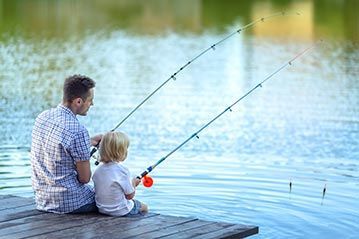 fishing with your son