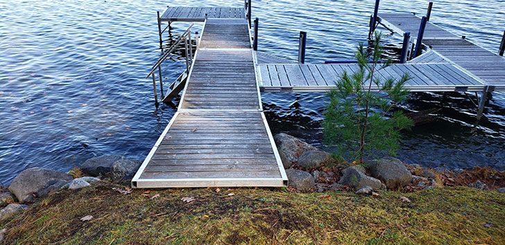 Dock installation and removal services